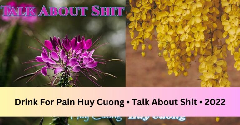 Drink For Pain Huy Cuong • Talk About Shit • 2022
