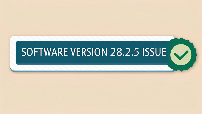 software ralbel28.2.5 issue – Causes, Fixes, Troubleshooting Guide